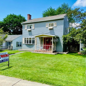 NEW LISTING ON THE NORTH SIDE OF HISTORIC BROOKVILLE FOR $154,900! Features beautiful Trim work, a large Family room, enclosed Sunporch overlooking a large Deck, Central air, ample storage in Basement & Attic spaces with potential to finish both, update photo